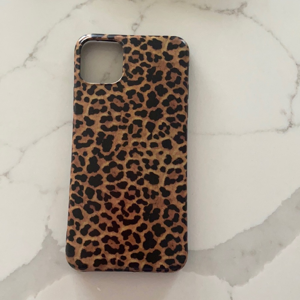 Used once cheetah phone case